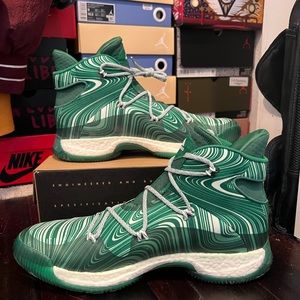 Adidas Geofit Crazy Explosive Green Size 14 Brand New Basketball